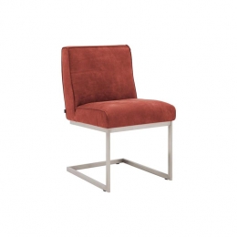 GoossensEetkamerstoelTomleuning-Lederzonderarmleuning