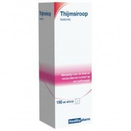HealthypharmThijmsiroopSuikervrij150ml
