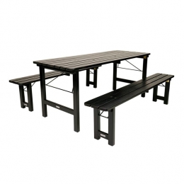 InklapbarepicknicksetRiga200cmblackwash