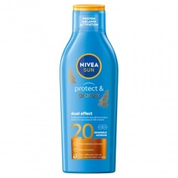 2xNiveaSunProtectBronzeZonnemelkSPF20200ml