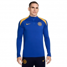 NikeInterMilanStrikeTrainingstrui14-Zip2024-2025BlauwGoud