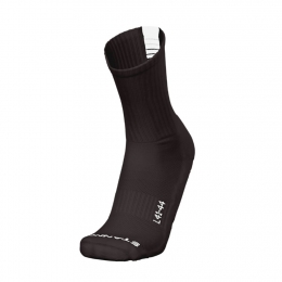 StannoRawCrewLageVoetbalsokkenZwartWit