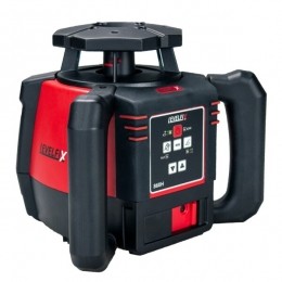 Levelfix860HRoterendeLaserSetInclOntvangerInKoffer-Rood-800m-IP67