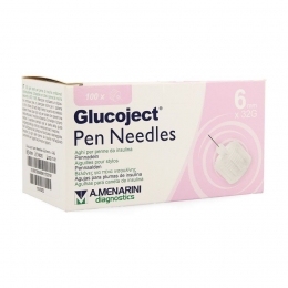 GlucojectPenNeedles6mm32g