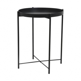 LisommeSusanmetalenbijzettafelzwart-38cm