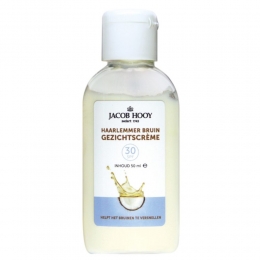 2xJacobHooyHaarlemmerbruinGezichtscrmeSPF3050ml