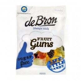 DebronSuikervrijeFruitGums100gr