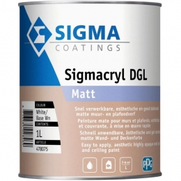 SigmacrylDGLMatt-OpKleurGemengd-1L