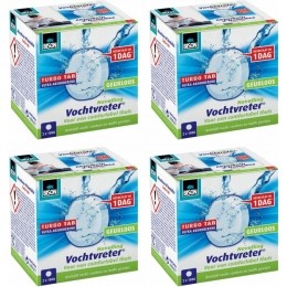 4xBisonVochtvreterAmbianceNeutralNavulTabs2x100gr