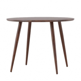 RebellenclubHavdhemEetkamertafel-100cm-Walnoot