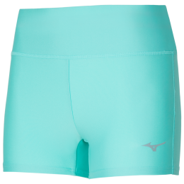 MizunoImpulseCoreShortTightEggshellBlauwDamesMaatL