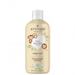 AttitudeBabyLeavesNaturalBubbleWashPearNectar473ml