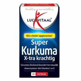 GratisVerzending3xLucovitaalSuperKurkumaX-traKrachtig30capsules