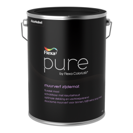 FlexaPureMuurverfZijdemat-OpKleurGemengd-5L