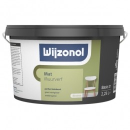 WijzonolMuurverfMat-OpKleurGemengd-25L