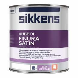SikkensRubbolFinuraSatin-Wit-1L