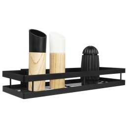 QUVIOkruidenrekkeukenmetaal-Zwart-40cm