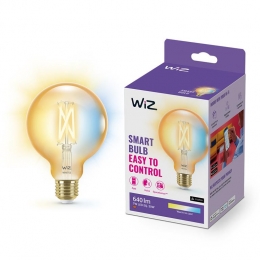 WiZGlobeFilament-SlimmeLED-Verlichting-Warm-totKoelwitLicht
