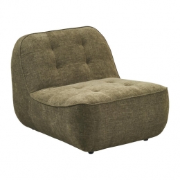 byfonQPocoFauteuil-Chenille-Groen