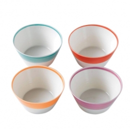 RoyalDoultonKommen1815BrightColours15cm-4Stuks