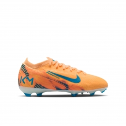 NikeZoomMercurialVapor16MbappProGrasVoetbalschoenenFGKidsLichtoranjeTurquoise