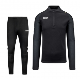 RobeyPerformanceHalf-ZipTrainingspakKidsZwartZwart