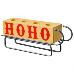 Beliani-KUHMO-Kaarshouder-Geel-IJzer