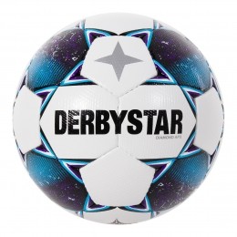 DerbystarDiamondIIVoetbalMaat5WitBlauwPaars