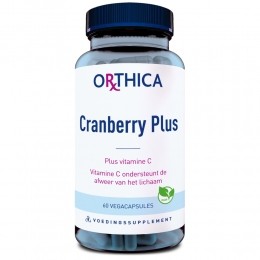 GratisVerzendingOrthicaCranberryPlus60capsules