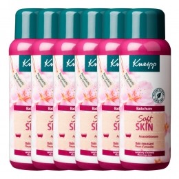 6xKneippBadschuimSoftSkinAmandelbloesem400ml