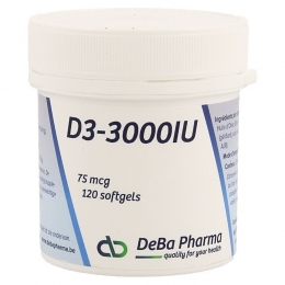 DeBaPharmaD3-3000IU120Capsules