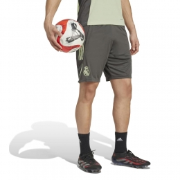 adidasRealMadridTrainingsbroekje2025-2026GrijsLichtgroen