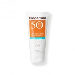 3xBiodermalZonnecrmeGezichtHydraplusSPF5050ml
