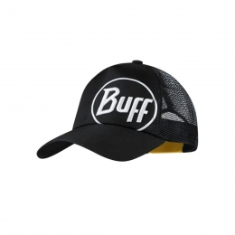 BuffTruckerCapLogoBlackLXLUnisex