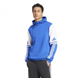 adidasSquadra25HoodieBlauwWit