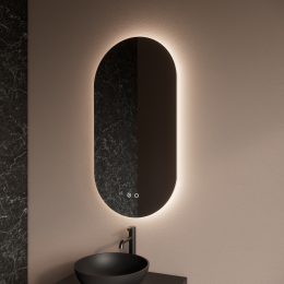 BadkamerspiegelBWSRiono40x100cmVerticaalLED