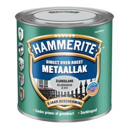 HammeriteMetaallakZijdeglans-ZilverGrijs-250ml