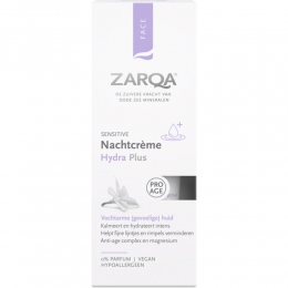3xZarqaNachtcremeHydraPlusSensitive50ml