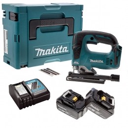 MakitaDJV182RTJ18VLi-IonAccuDecoupeerzaagSet2x50AhAccuInMbox-D-greep-Variabel-Koolborstelloos