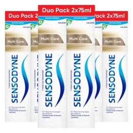 3xSensodyneTandpastaMultiCareDuo2x75ml