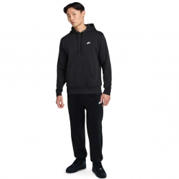 NikeSportswearClubFleeceJoggingpakHoodedZwartWit