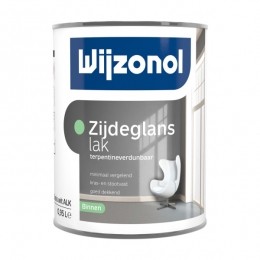 WijzonolZijdeglanslakInterieurTerpentineverdunbaar-OpKleurGemengd-1L