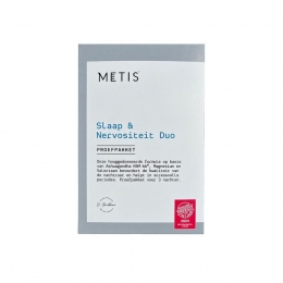 MetisSleepenNervositeitDuoProefpakket3x2PlantaardigeCapsules