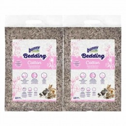 2xBunnyNatureBodembedekkingKatoen40liter