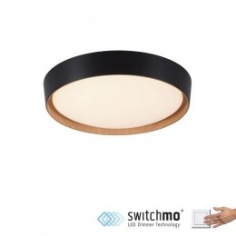 PaulNeuhausPlafondlampMiliaZwart40cminclDimmer