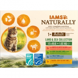 2xIAMSNaturallyKatAdultLand-SeaCollection12x85gr