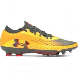 UnderArmourMagneticoElite40GrasVoetbalschoenenFGGeelGrijsRood