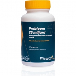GratisVerzendingFittergySupplementsProbioom25Miljard60capsules