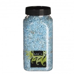 Gravellichtblauwfles1kilogram-Micadecorations