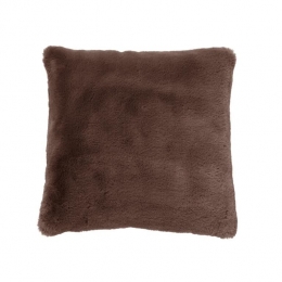 DutchDecorSierkussenZaya-Bruin-Polyester-45x45x0cmBxHxD